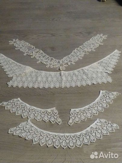 Воротнички кружевные 60-70 годы