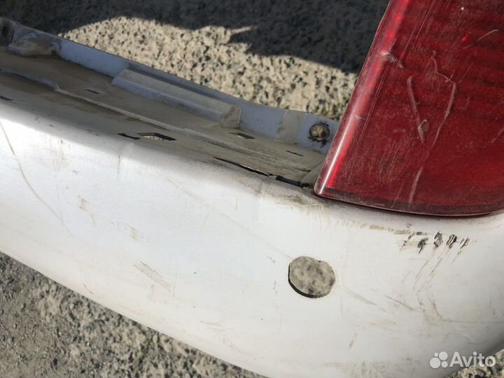 Бампер задний Лексус LX 570 под фаркоп