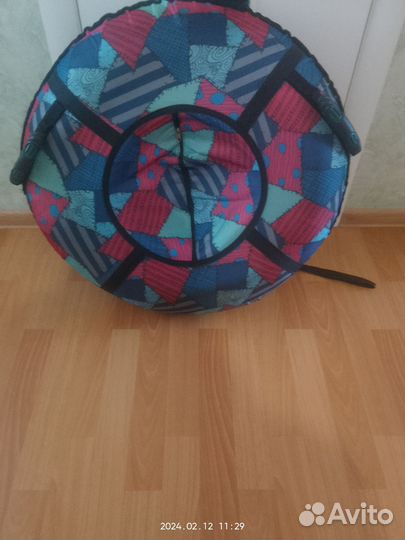 Тюбинг ватрушка бу 75см