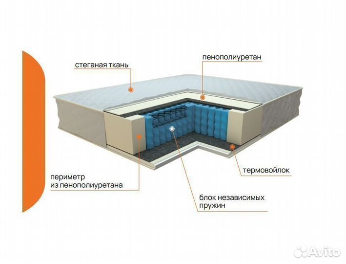 Матрас 90х200