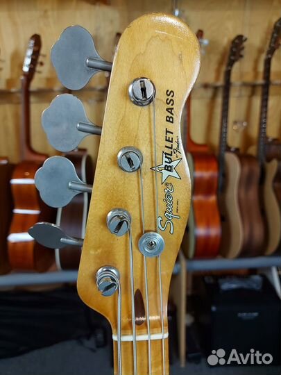 1984 Fender Squier Bullet Bass Sunburst Japan Бас