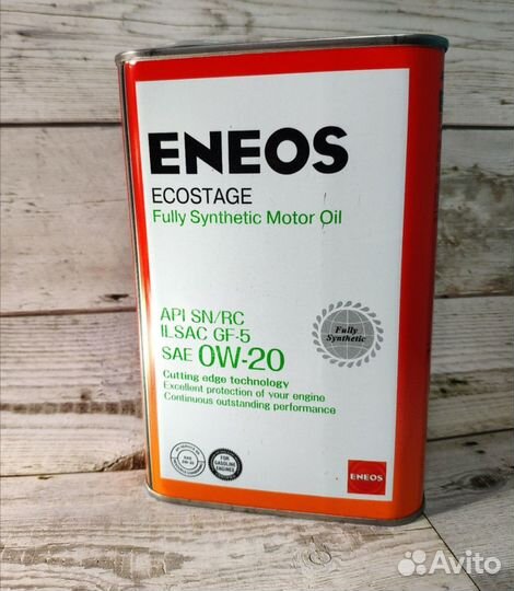 Маторное Масло eneos 0w-20