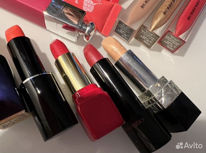 Помады блески Chanel EL CD Givenchy Shiseido