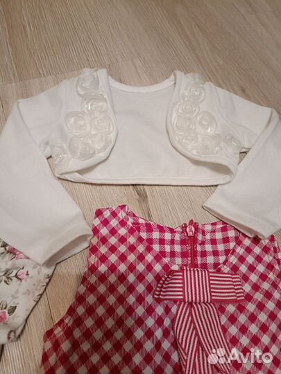 Пакет вещей для девочки размер 80-86