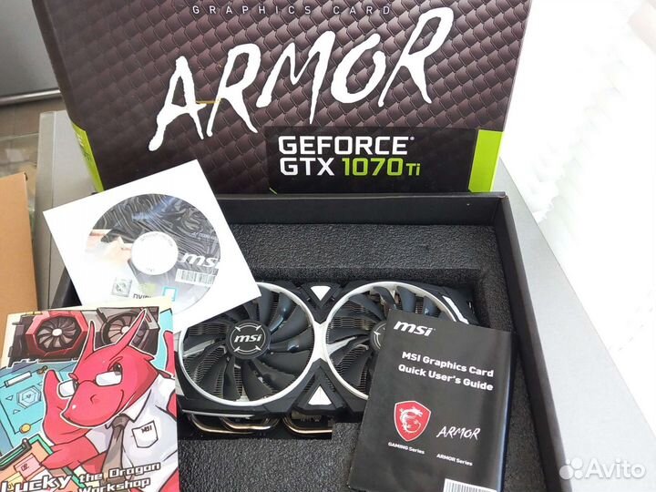 Видеокарта Gtx 1070ti 8gb