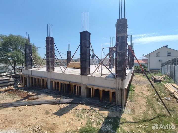 Опалубка колонн - металлические