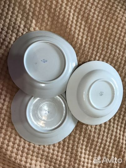 Тарелки зик Конаково Дулево 58-63 г