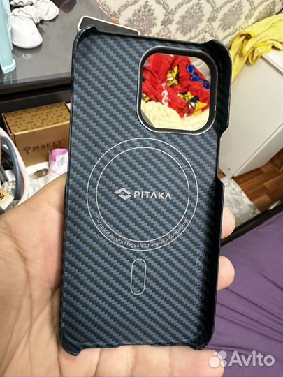 Чехол на iPhone 13 pro pitaka оригинал