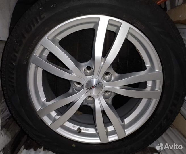 Комплект колес r17 зимние toyota camry