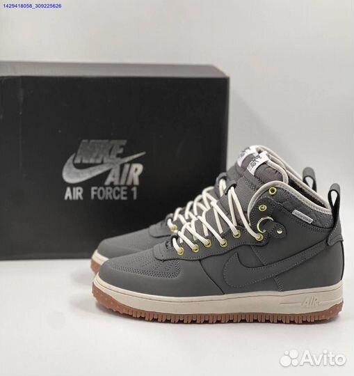 Кроссовки Nike Air Force 1 Duckboot (с мехом) (Арт.33609)