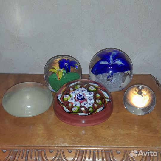 Коллекция Пресс Папье антиквариат цена за лот
