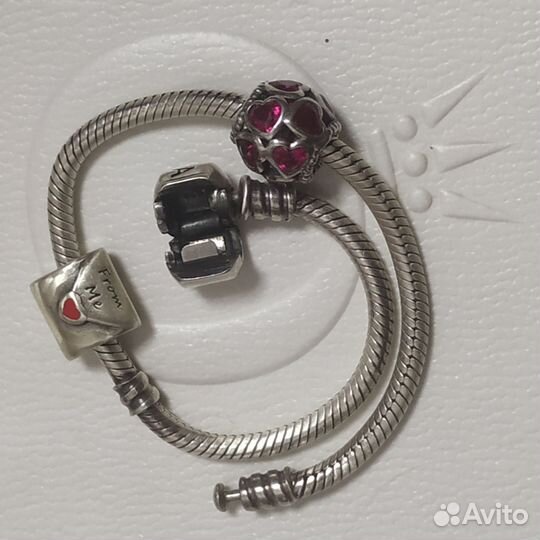 Pandora браслет оригинал с шармами