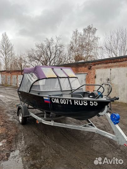 Wyatboat-430 DCM NEW + Gladiator 40лс