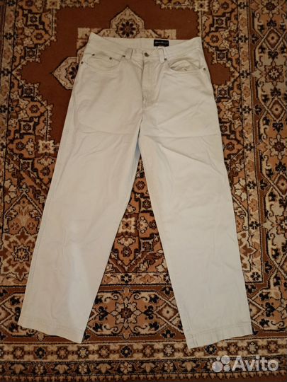Джинсы мужские белые размер 34х32
