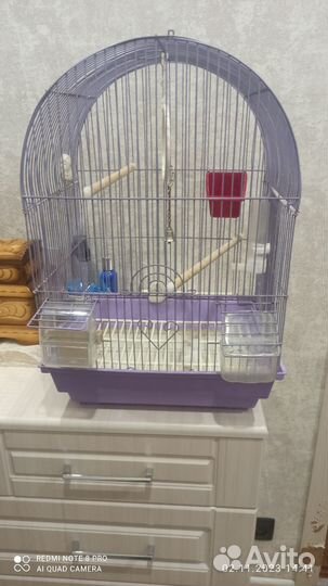 Клетка для попугая бу
