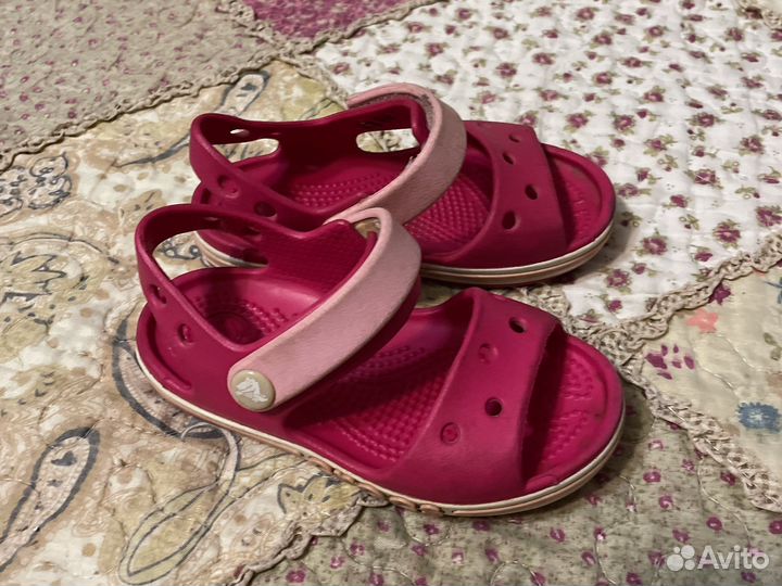Сандалии crocs c7 для девочки