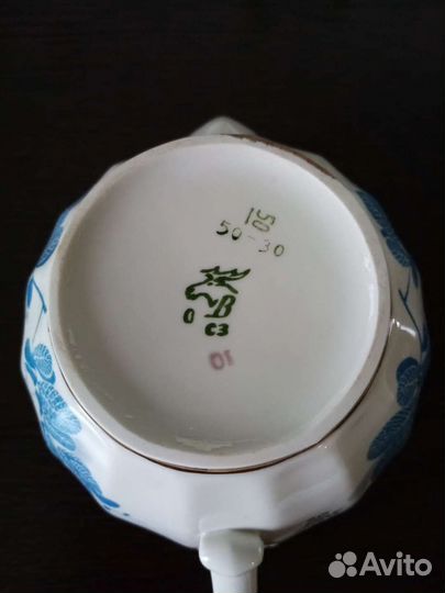 Чайный сервиз вербилки СССР