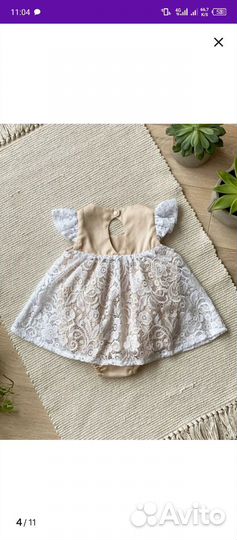 Платье для девочки 80 86