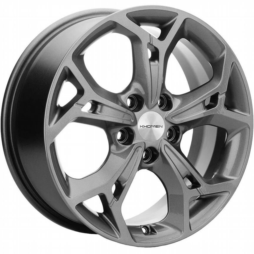 Диски Khomen KHW1702 7x17 5x114.3 ET53 D67.1 Gray