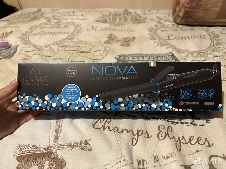 Щипцы для завивки 19 мм gamma новые