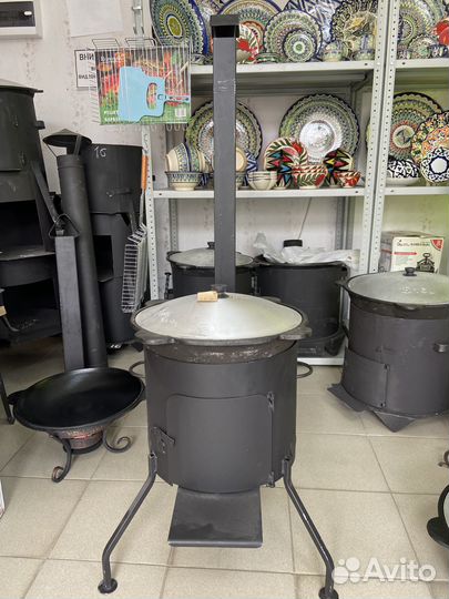 Печь для казана 8 л, 10л, 12, 16 л, 22л, 30 л