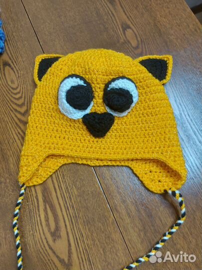 Шапка женская вязаная ручная работа