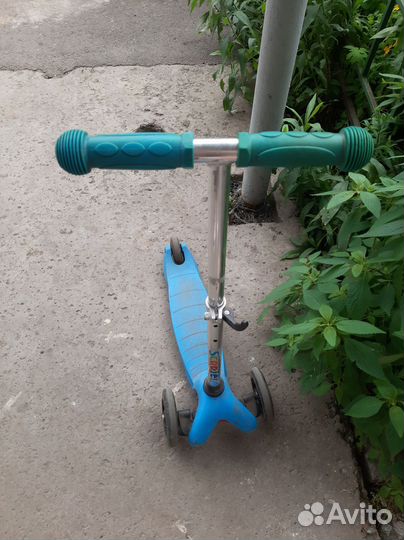 Самокат детский трехколесный бу