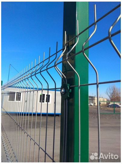 3D сетка гиттер для забора