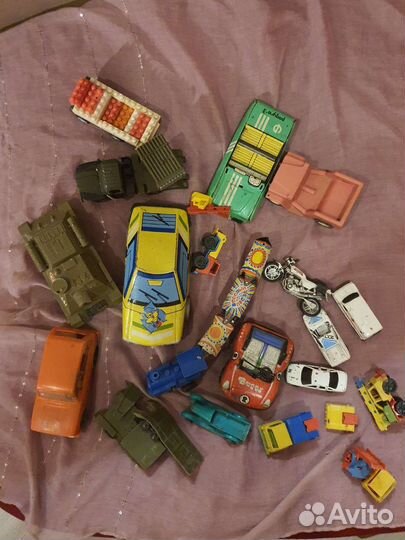 Забиваки фигурки, машинки, танки СССР