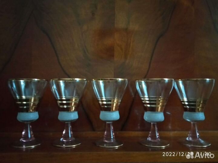 Фужеры богемия