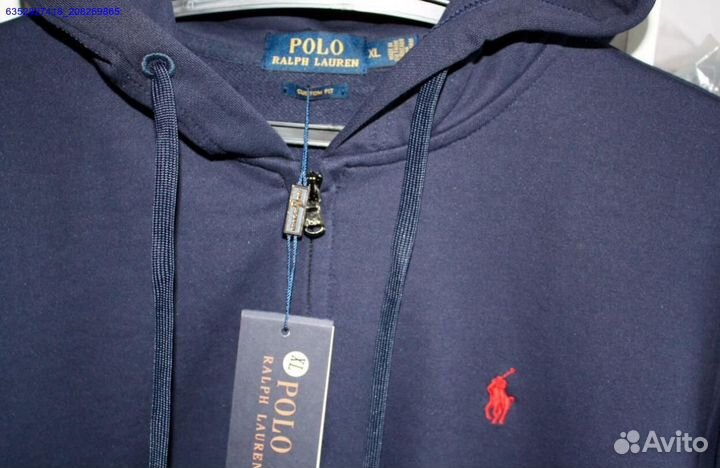 Polo Ralph Lauren зип худи хлопок (Арт.78500)
