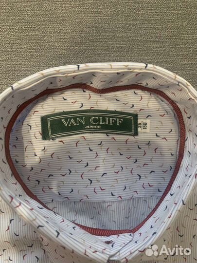 Рубашка для мальчика Van Cliff с коротким рукавом