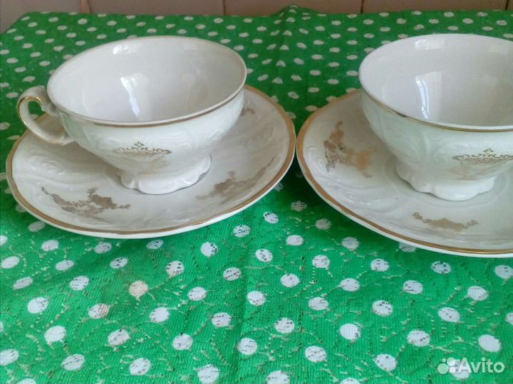 Чайные пары,фарфор