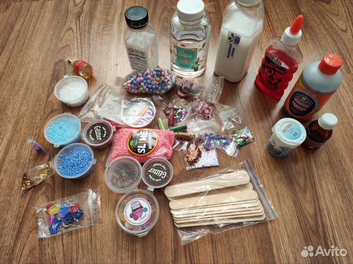 Большой набор для слаймов