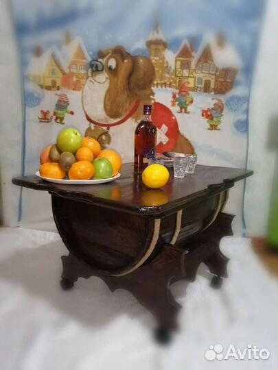 Стол Бочка Бар