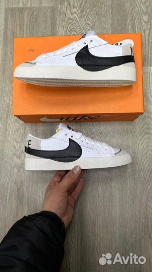 Кроссовки Nike Blazer Low 77 Jumbo White Black