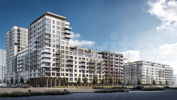 1-к. квартира, 50,3 м², 11/15 эт.