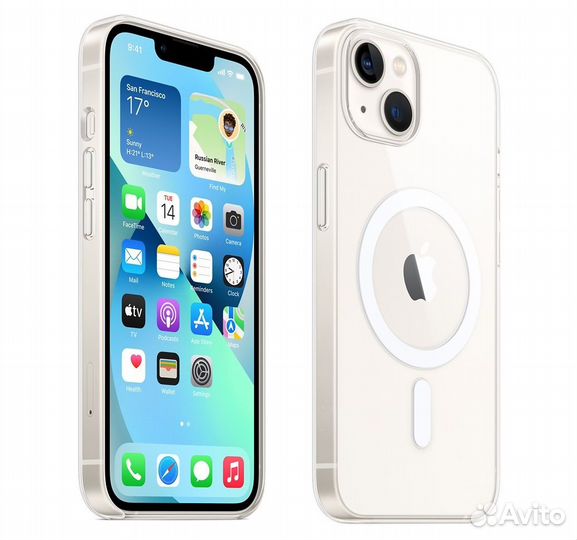 Оригинальный Чехол MagSafe Clear Case на iPhone 13