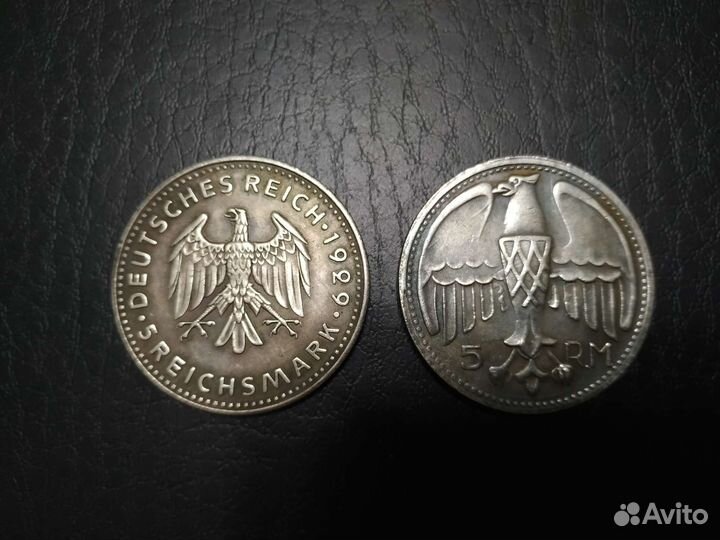 5 марок Германии, копии