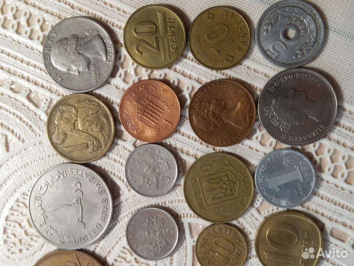 Коллекция иностранных,зарубежных монет