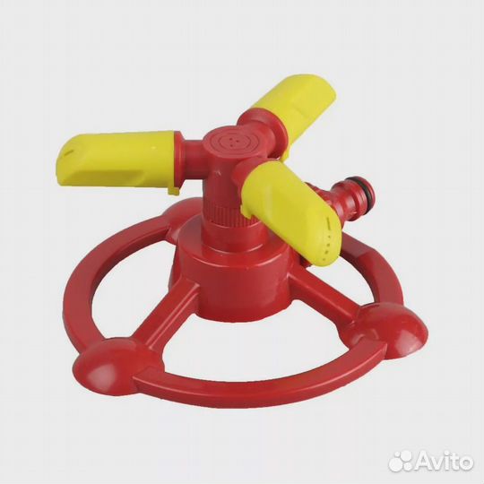 Распылитель на подставке, 3 сопла, 90м2 полив GR