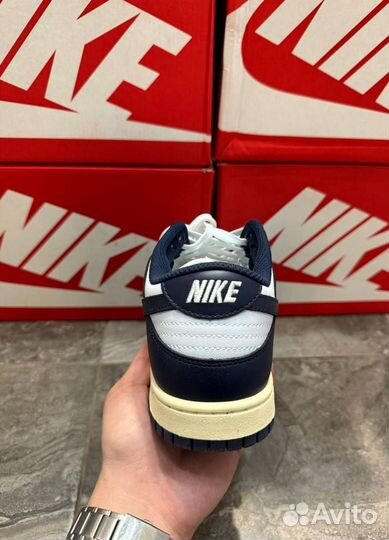 Кроссовки Nike dunk low vintage navy