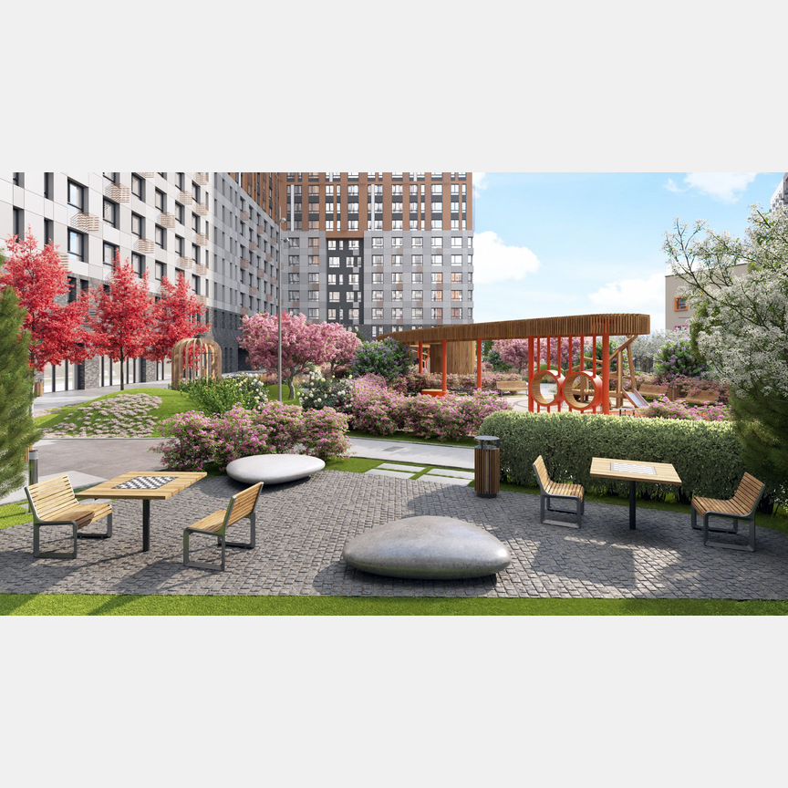 2-к. квартира, 55,9 м², 12/20 эт.