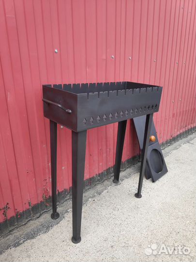 Новый мангал с крышкой