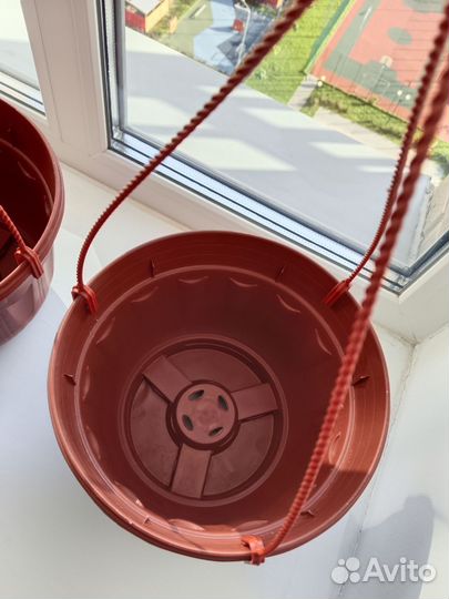 Горшки для цветов подвесные