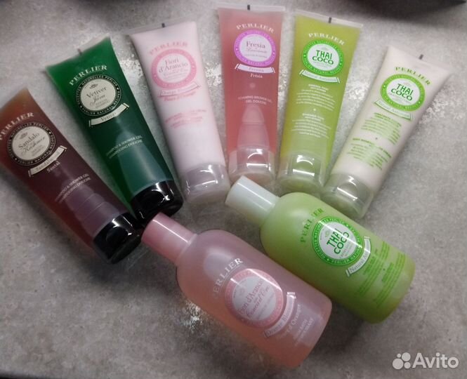Perlier гель для душа, крем для тела,пена для ванн