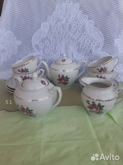 Чайные сервизы СССР