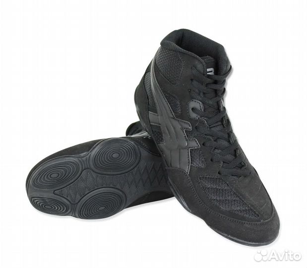 Борцовки на твердой подошве BoyBo New черные (40)