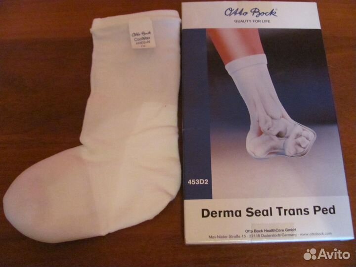 Чехол на культю с силик. носком 453D2-N (оттобокк)