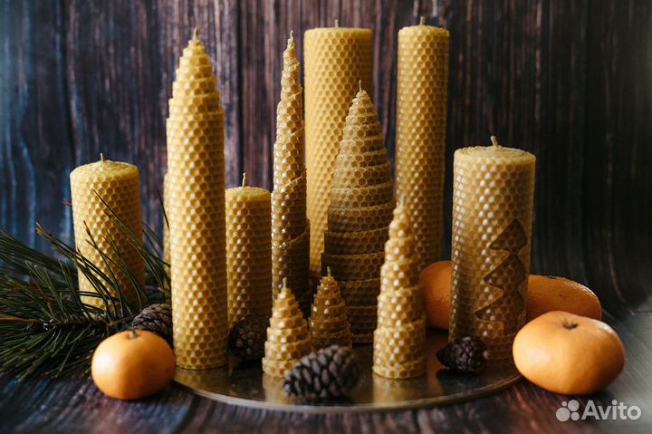 Восковые свечи